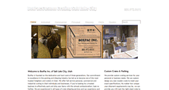 Desktop Screenshot of boxpacslc.com